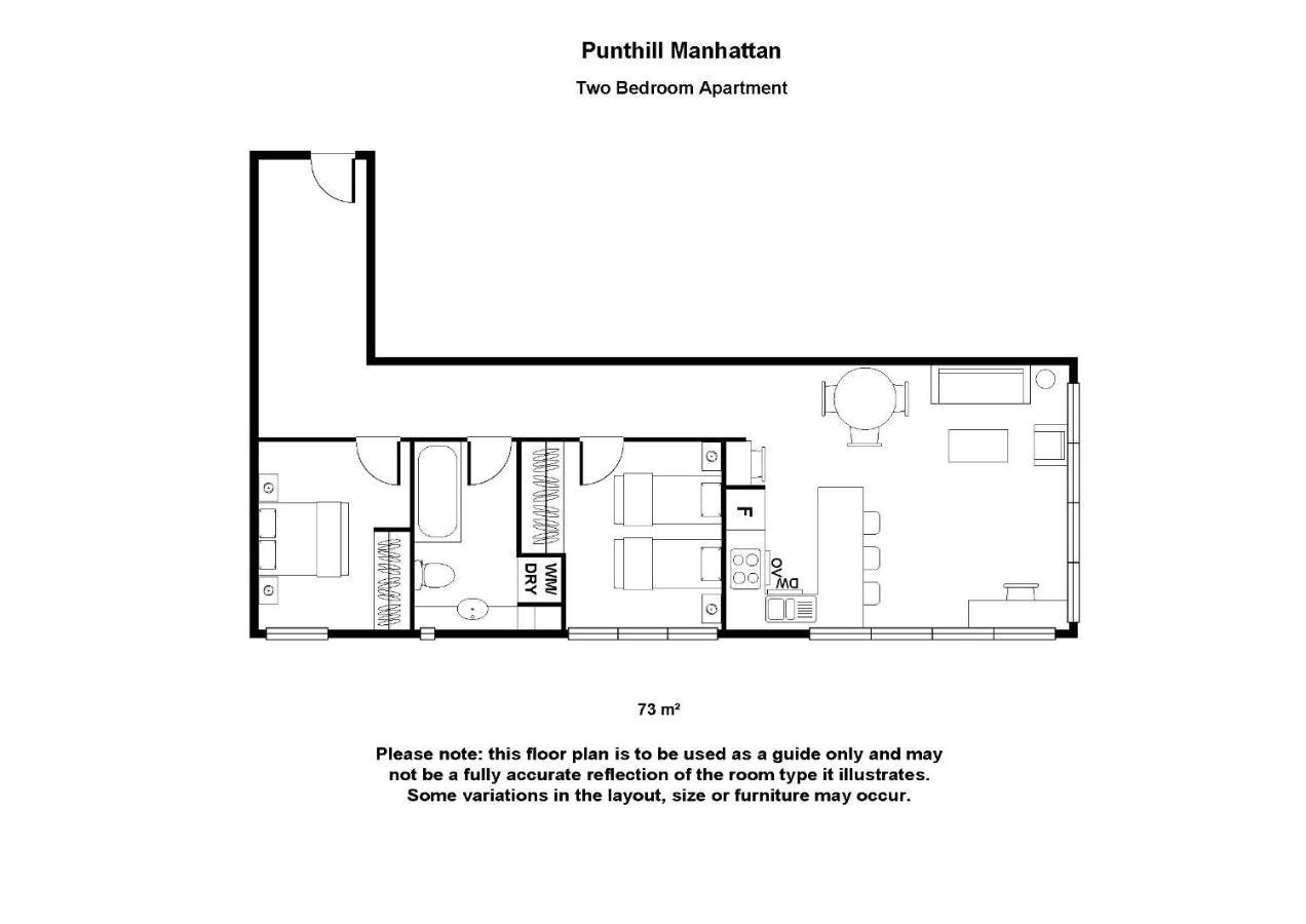 Punthill Apartment Hotel - Manhattan Melbourne Esterno foto